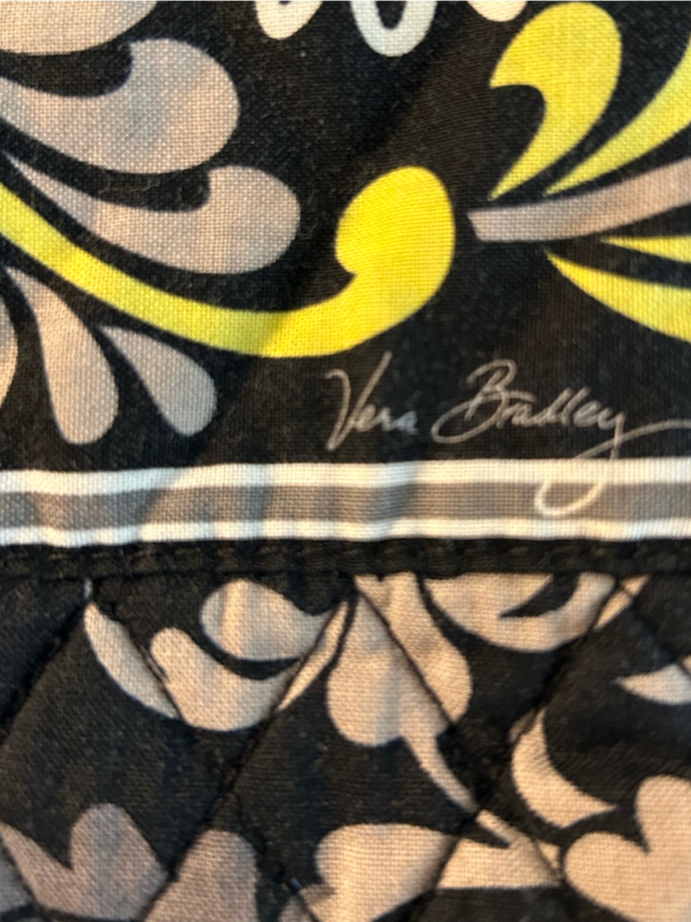 Vera Bradley Baroque Paisley Shoulder Tote Bag w/Toggle EUC Casual Cottagecore - Picture 12 of 15